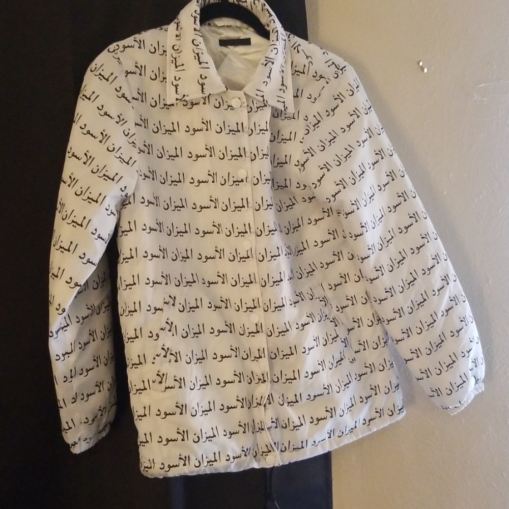 NWOT Black Scale Puffer Jacket VERY RARE